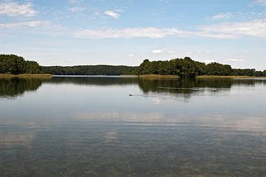 21. Juni 2005. Mecklenburg-Vorpommern. Feldberger Seen<br><br>Carwitzer See